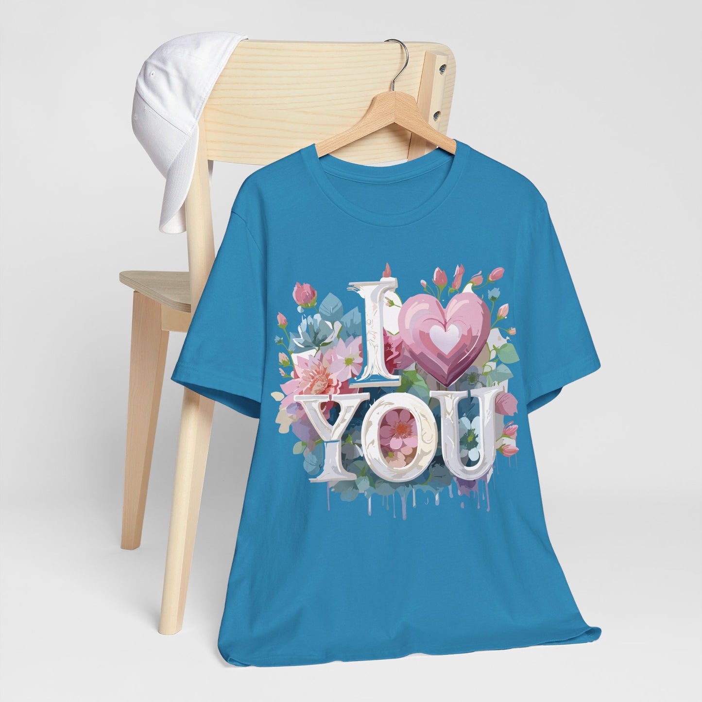 T-shirt en coton naturel - Collection Love Story