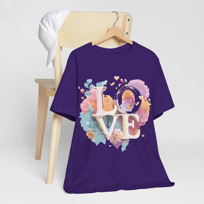 Natural Cotton Tee Shirt - Love Story Collection Printify