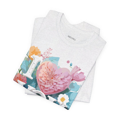 Natural Cotton Tee Shirt - Love story Collection Printify
