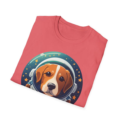 Dog Shirt Unisex Animal Print Tee Softstyle Short Sleeve Tee