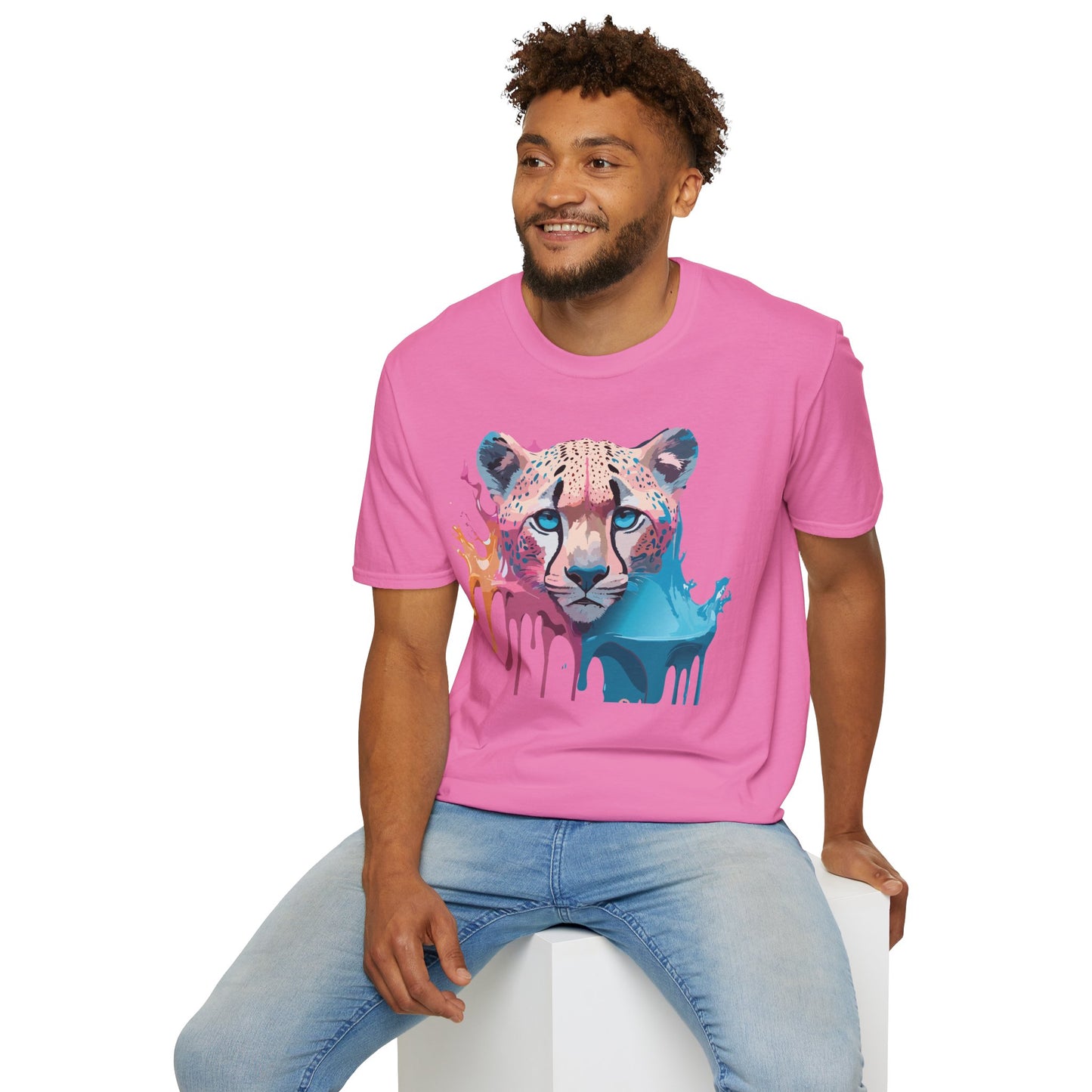 Cheetah Shirt, Shirt with Cheetah, Cheetah Tee, Shirt with Animals