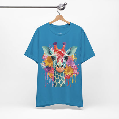 Shirt with Animals | Giraffe Printify