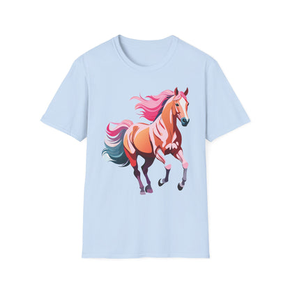 Horse Shirt Gildan Softstyle Tee Unisex 100 Percent Ring Spun Cotton