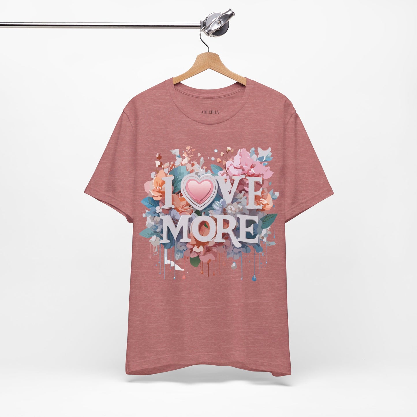 T-Shirt aus natürlicher Baumwolle – Love Story-Kollektion