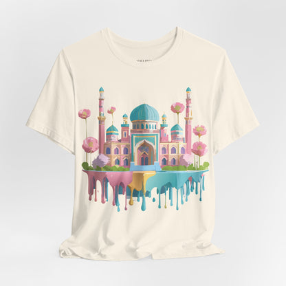 Natural Cotton Tee Shirt - Tashkent, Uzbekistan Printify