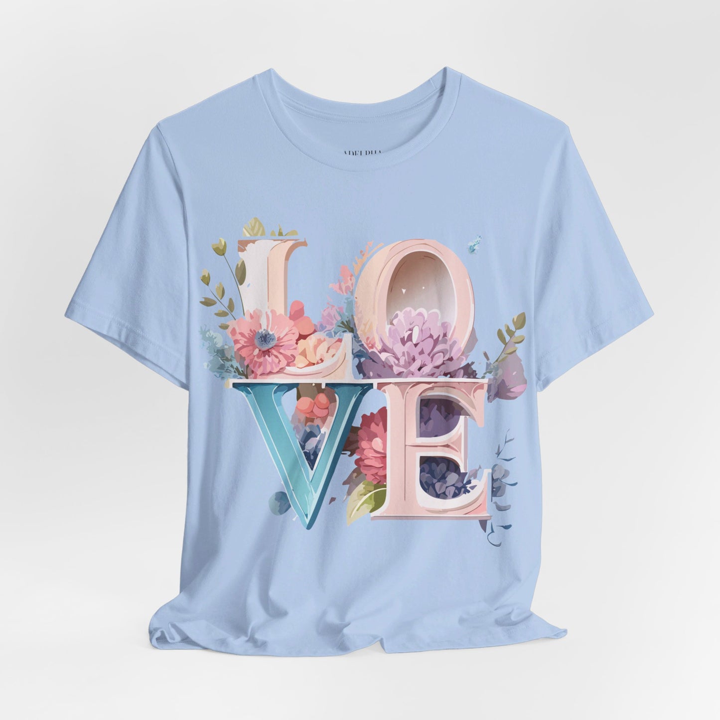 T-shirt en coton naturel - Collection Love story