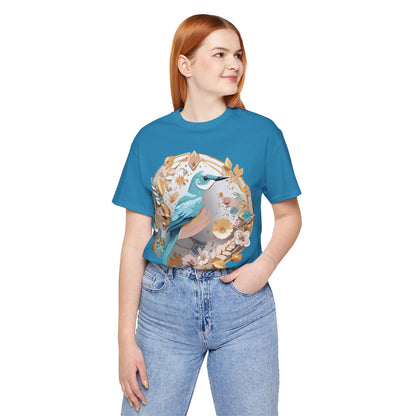 Natural Cotton Tee Shirt - Medallion Collection Printify