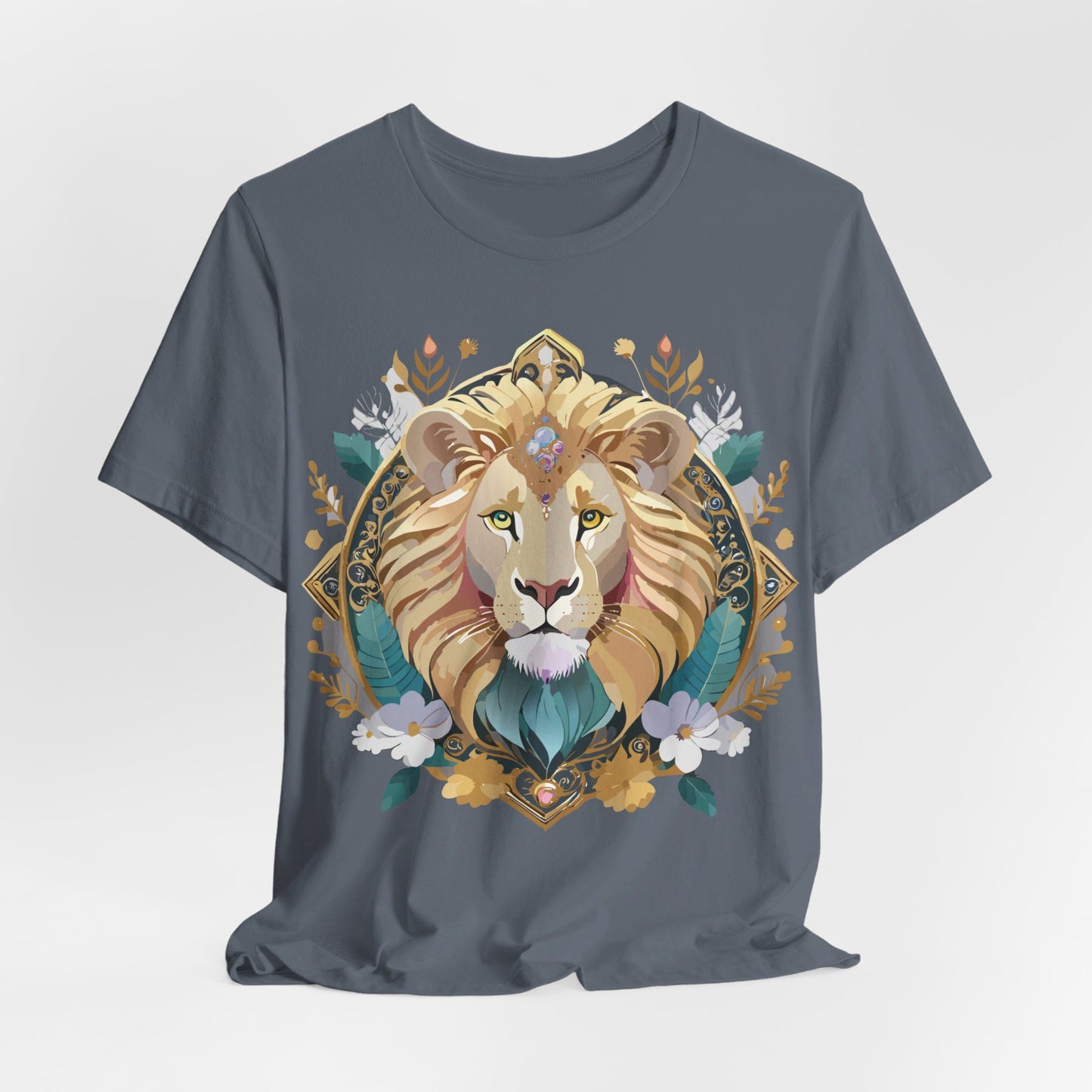 T-Shirt aus natürlicher Baumwolle – Medallion-Kollektion