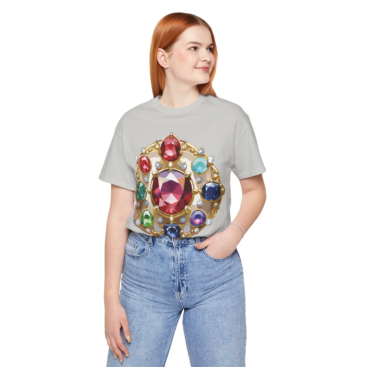 T-Shirt aus natürlicher Baumwolle – Queen Collection