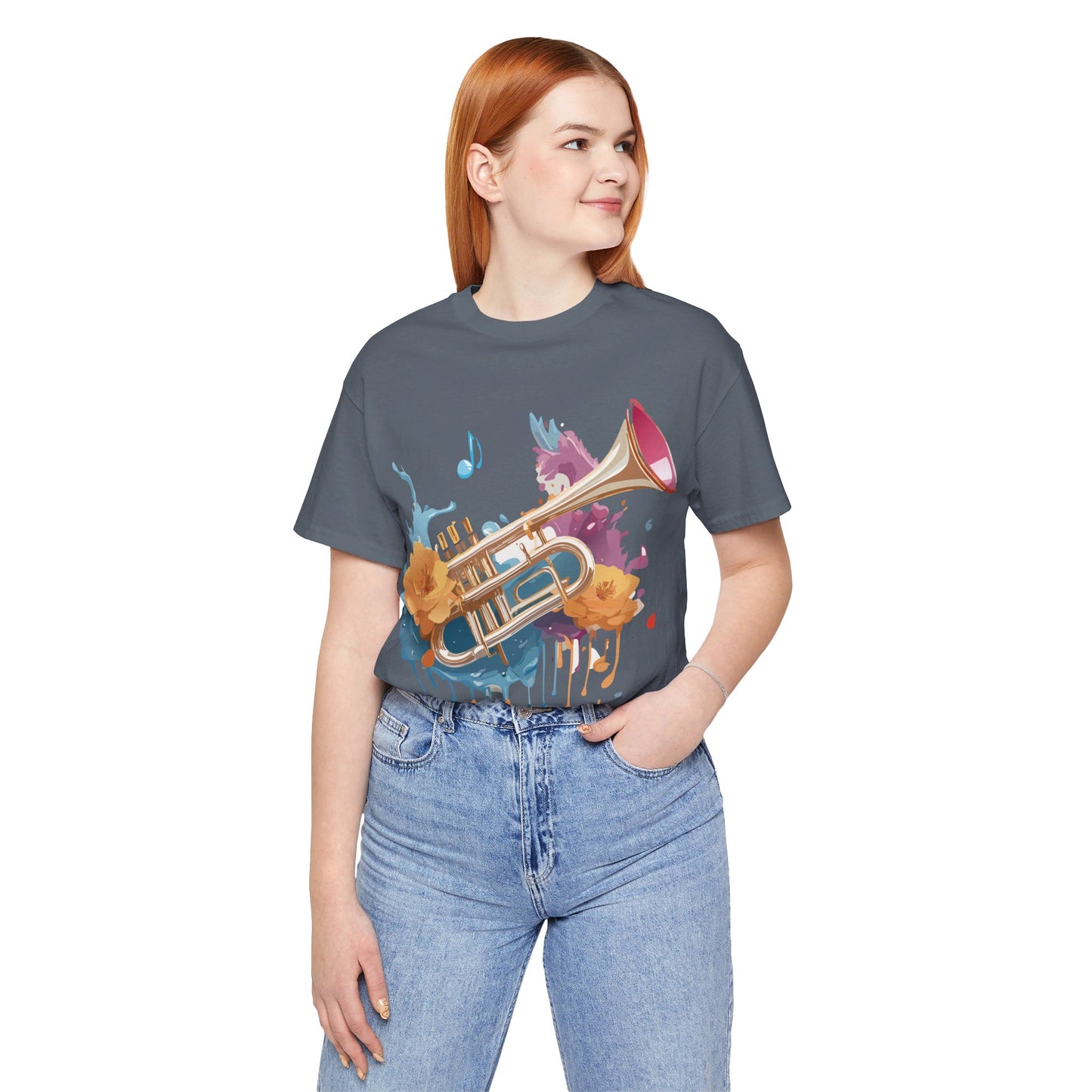 Natural Cotton Tee Shirt - Music Collection