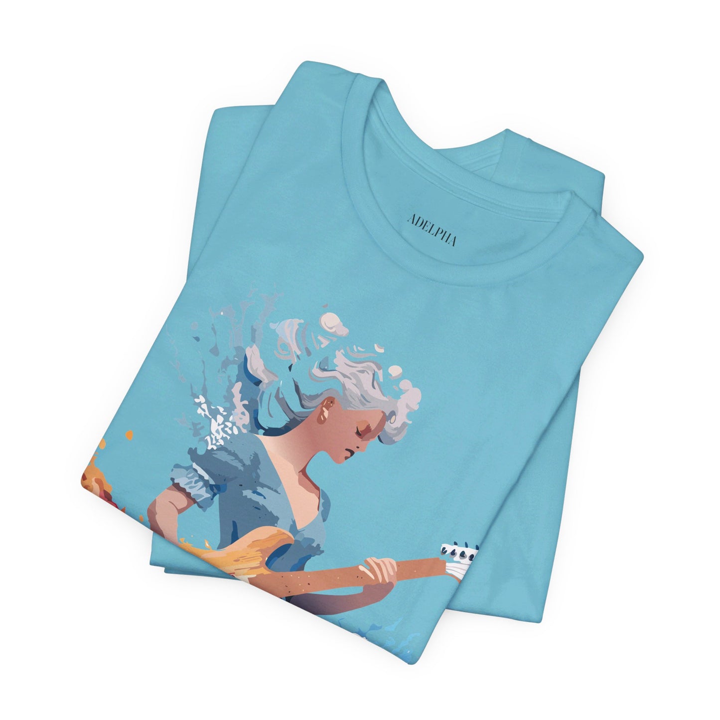 T-shirt en coton naturel - Collection Musique