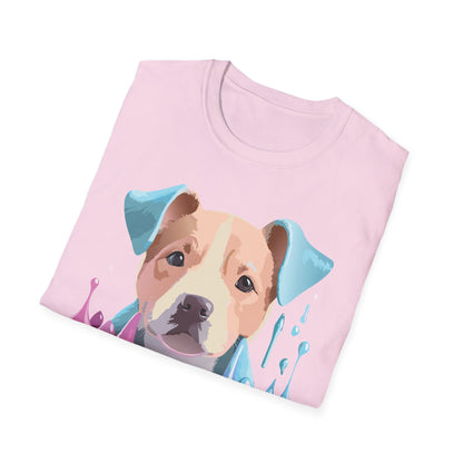 Dog Shirt Unisex Animal Tee Softstyle Gildan 64000 Cotton Tee