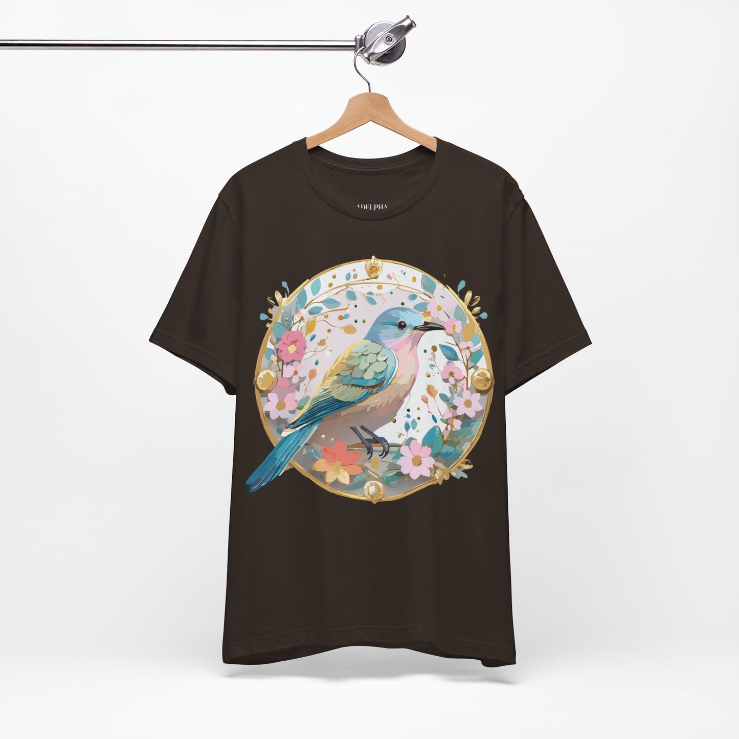 T-Shirt aus natürlicher Baumwolle – Medallion-Kollektion