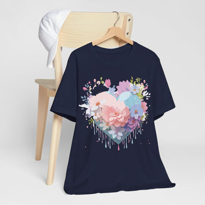Natural Cotton Tee Shirt - Love Story Collection Printify