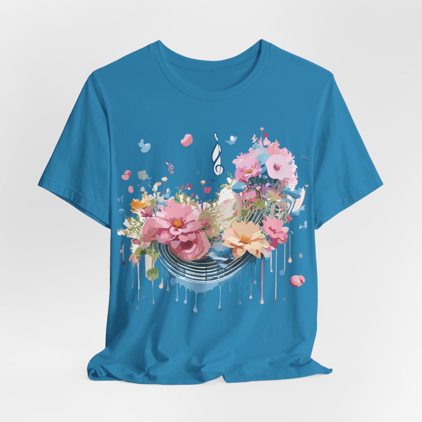 T-shirt en coton naturel - Collection Musique