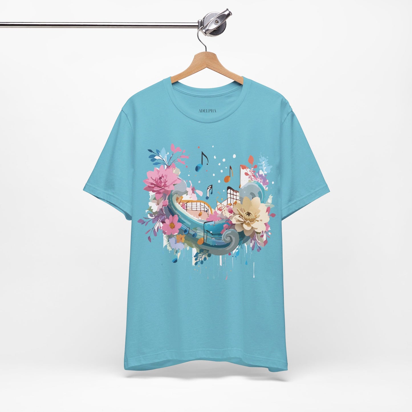 Natural Cotton Tee Shirt - Music collection