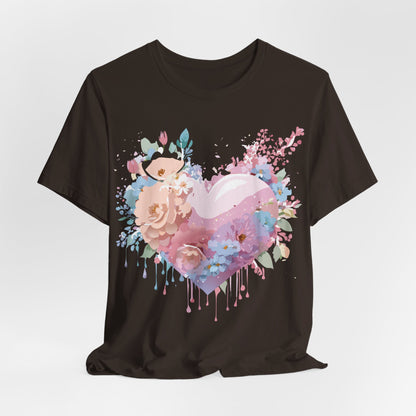 Natural Cotton Tee Shirt - Love Story Collection Printify