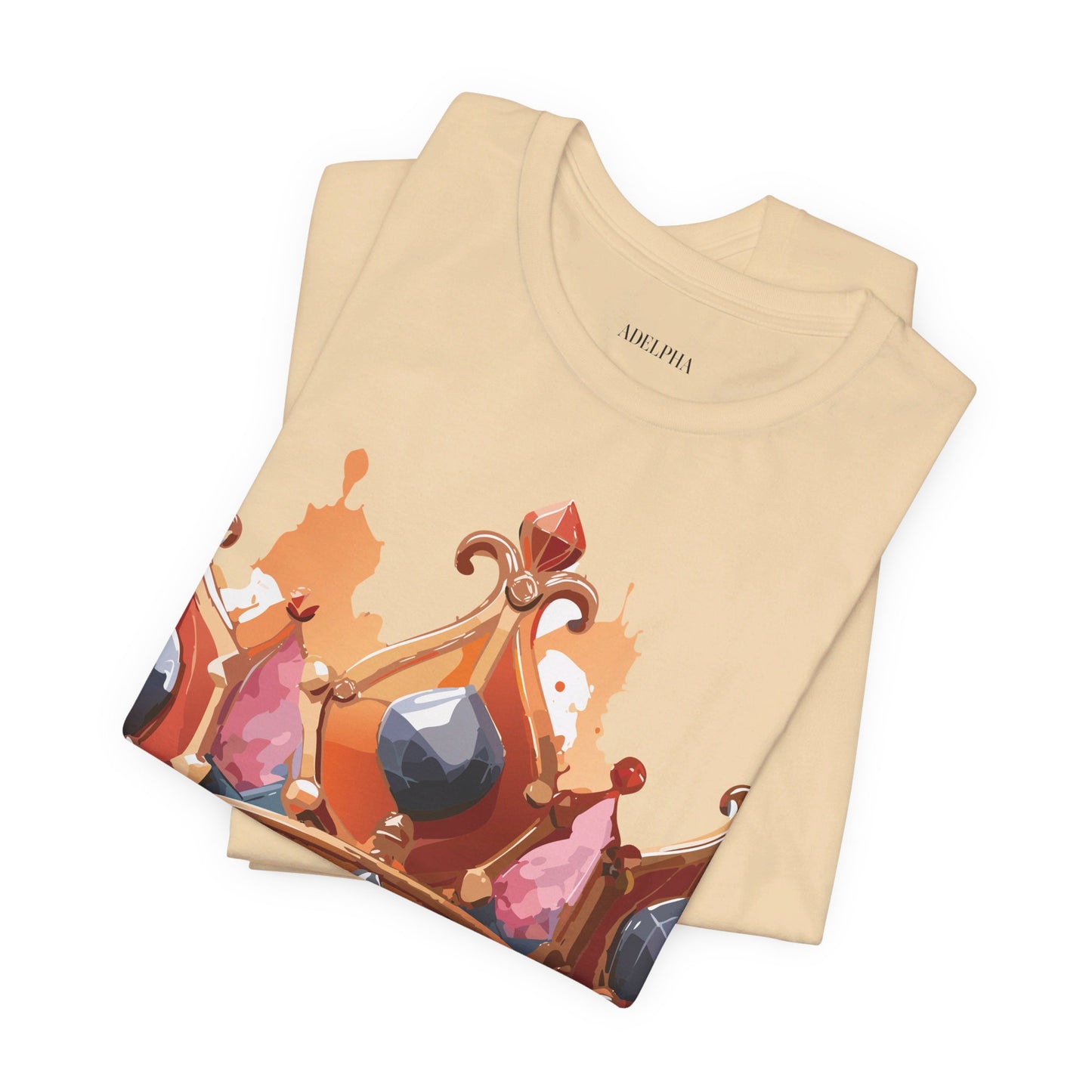 T-shirt en coton naturel - Collection Queen