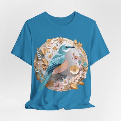 Natural Cotton Tee Shirt - Medallion Collection Printify
