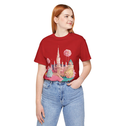Natural Cotton Tee Shirt - Beautiful Places Collection - Vienna Printify