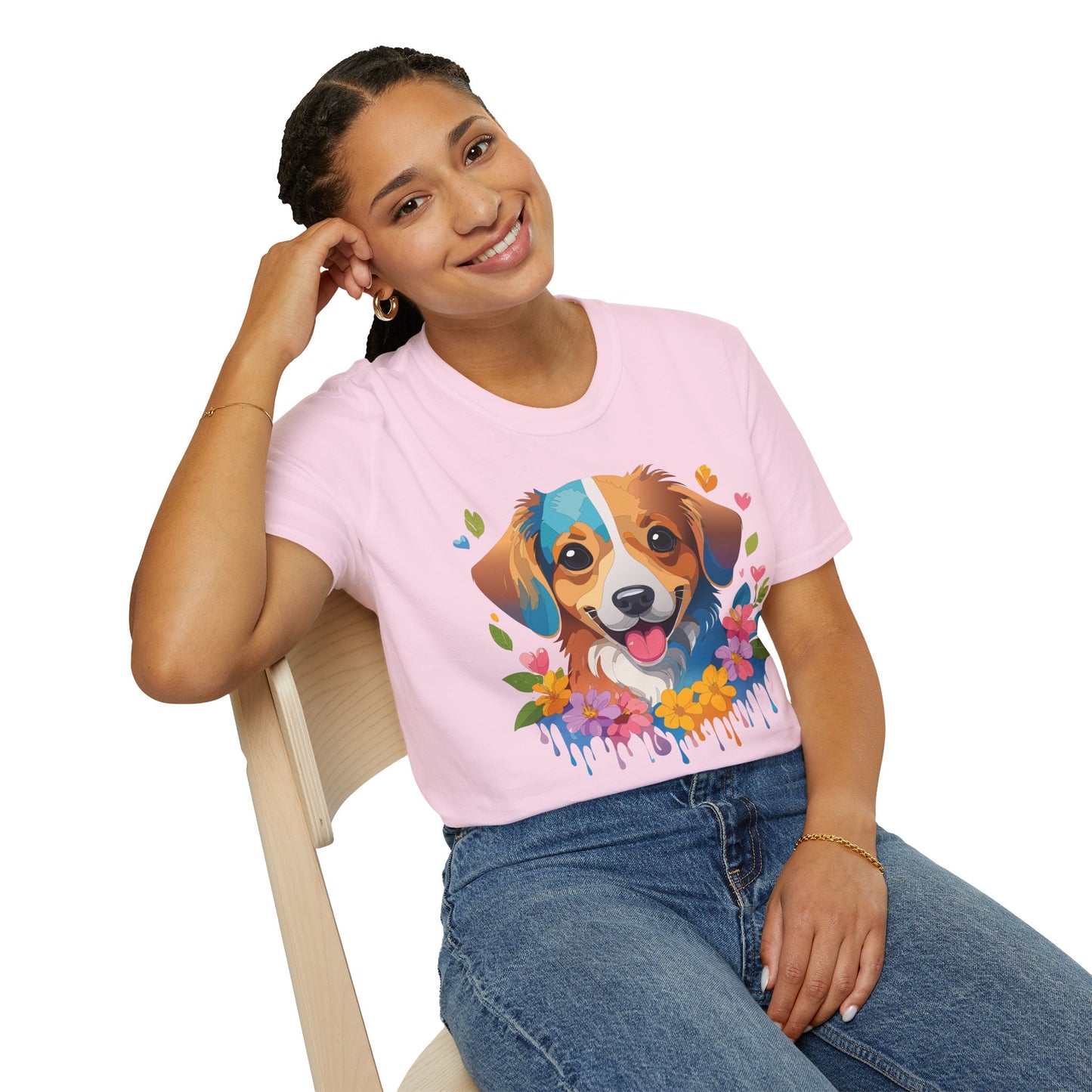 Dog Shirt, Shirt with Dog, Animal Tee, Shirt with Animals