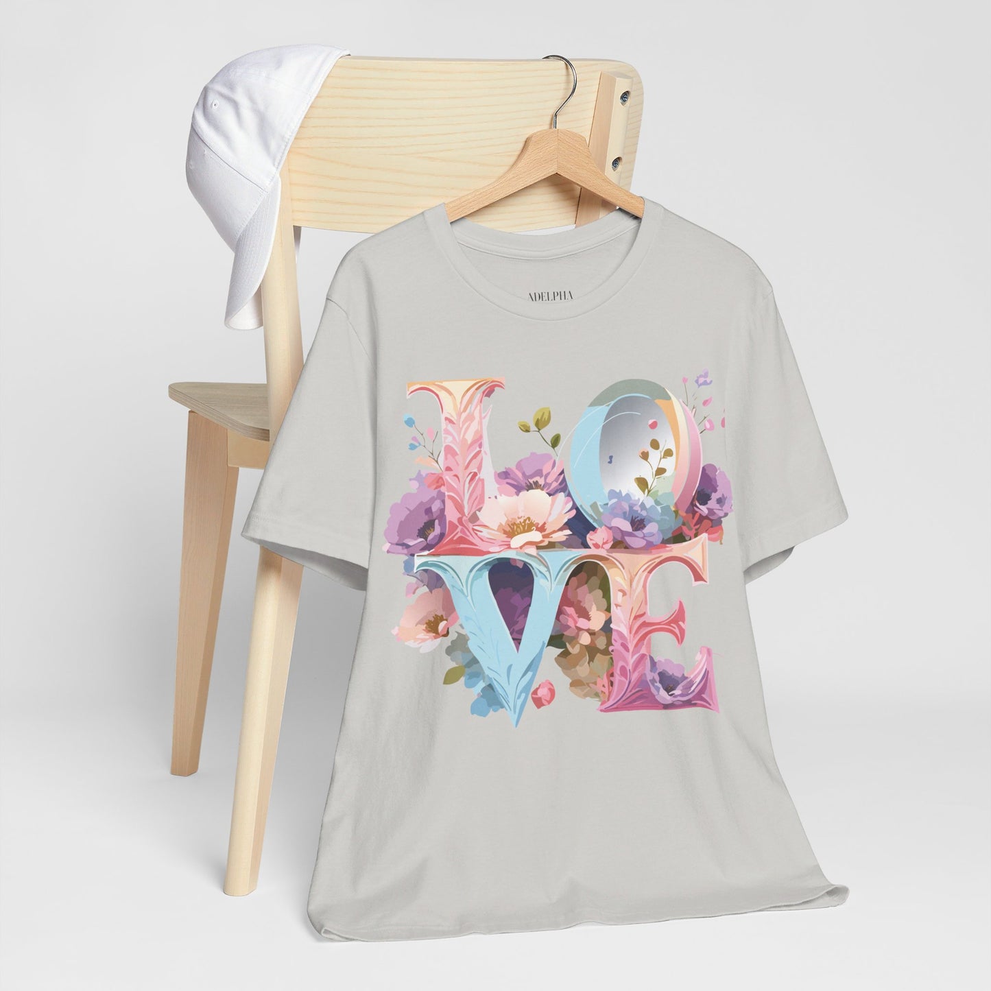 T-shirt en coton naturel - Collection Love story