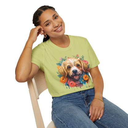 Dog Shirt Unisex Animal Tee Softstyle 64000 Gildan Cotton Tee