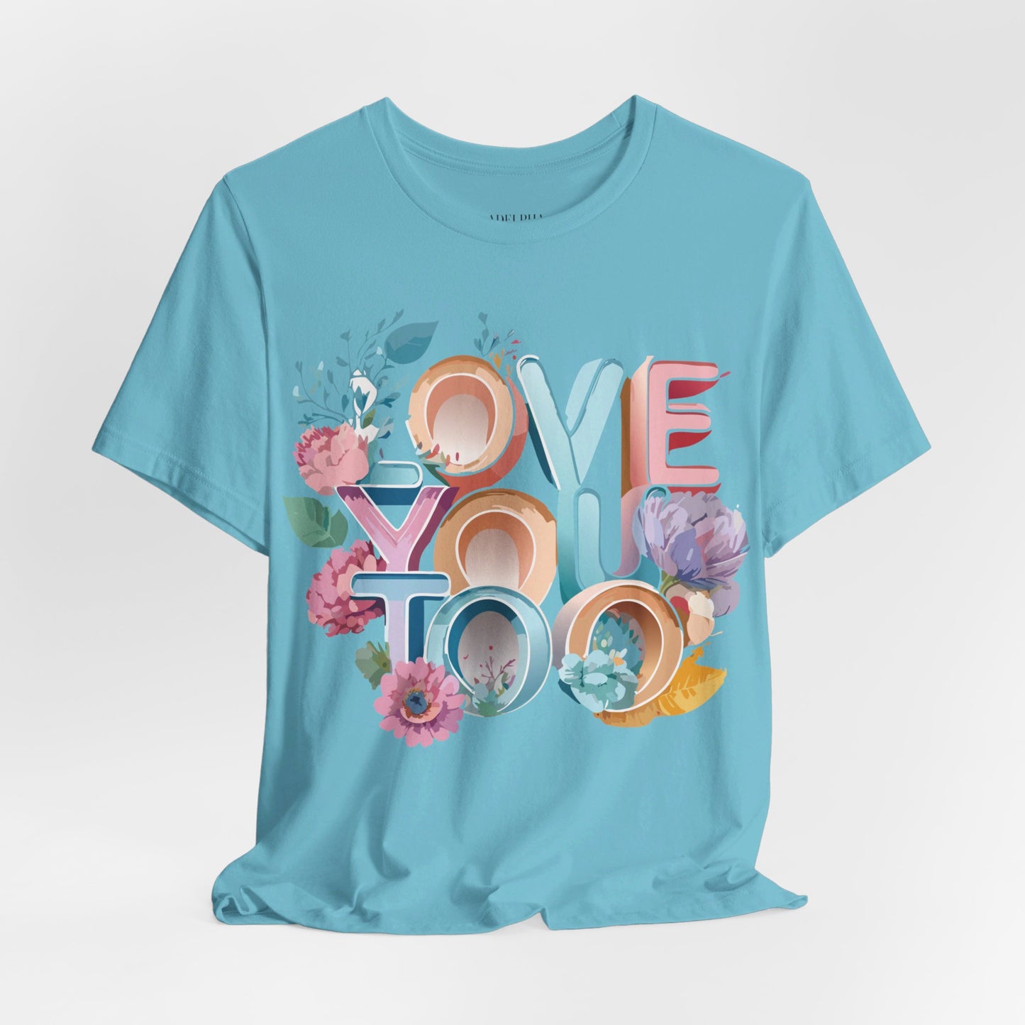 T-Shirt aus natürlicher Baumwolle – Love Story-Kollektion