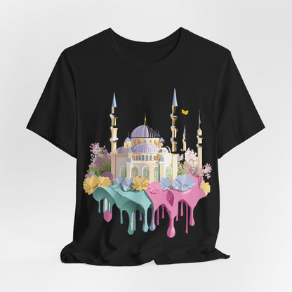 Natural Cotton Tee Shirt - Istanbul, Turkey Printify