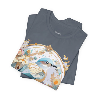 Natural Cotton Tee Shirt - Medallion Collection Printify