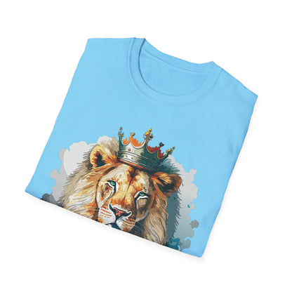 Lion Shirt Unisex Animal Tee Softstyle 64000 100 Percent Ring Spun Cotton