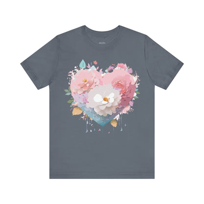 Natural Cotton Tee Shirt - Love Story Collection Printify