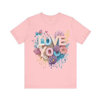 Natural Cotton Tee Shirt - Love story Collection Printify