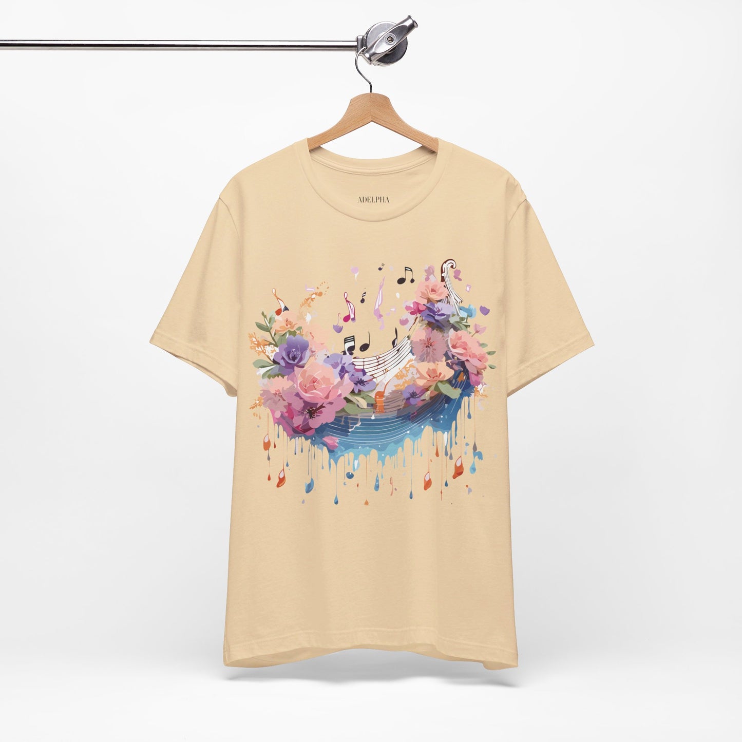 Natural Cotton Tee Shirt - Music collection