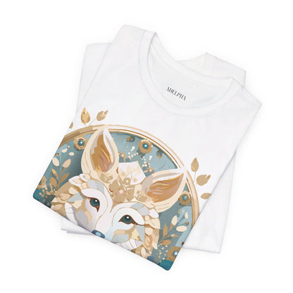 Natural Cotton Tee Shirt - Medallion Collection Printify