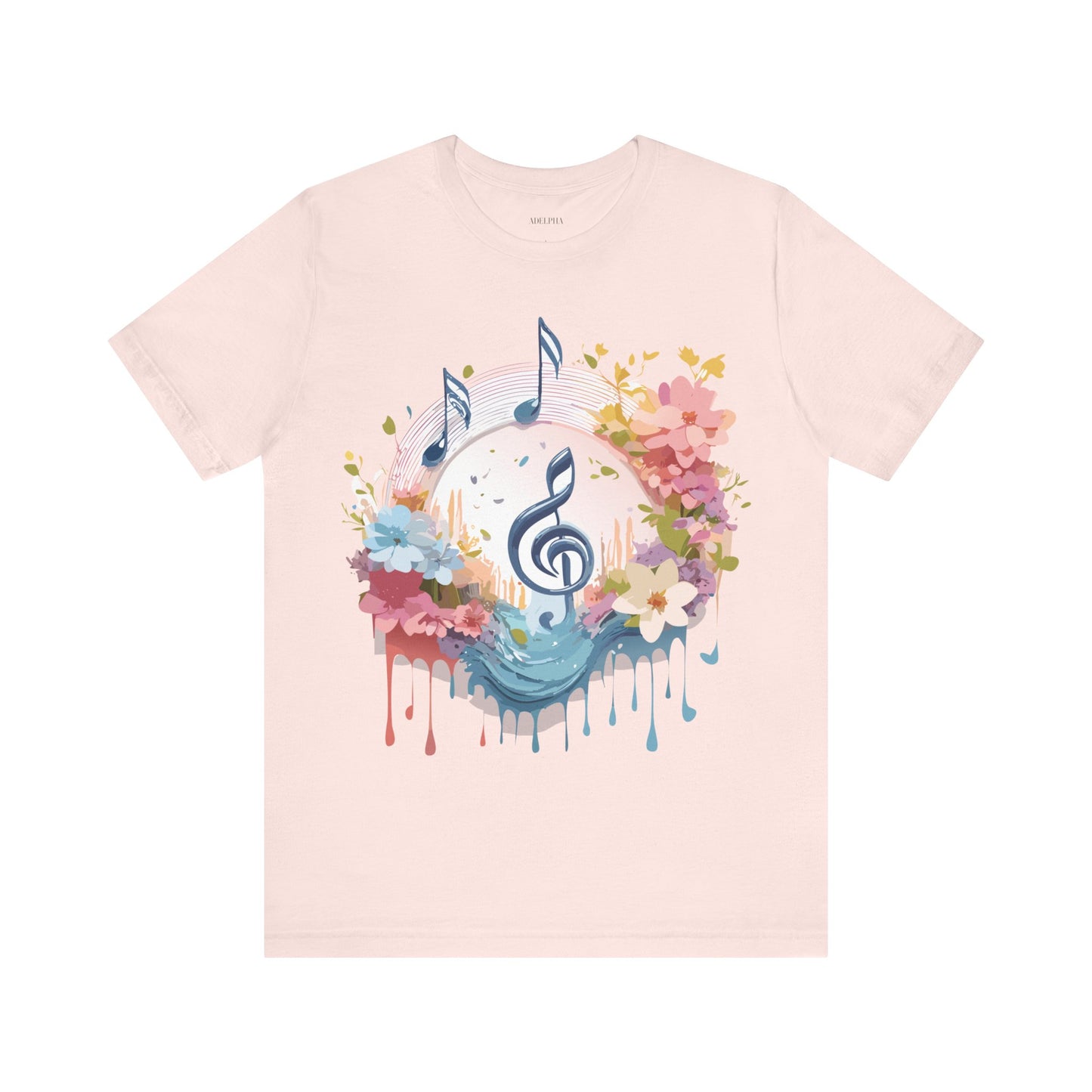 T-shirt en coton naturel - Collection Musique