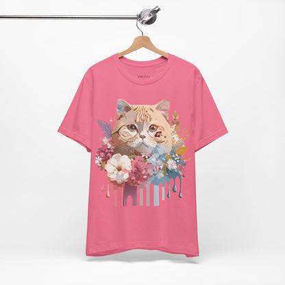 Cat Shirt, Shirt with Cat - ADELPHA