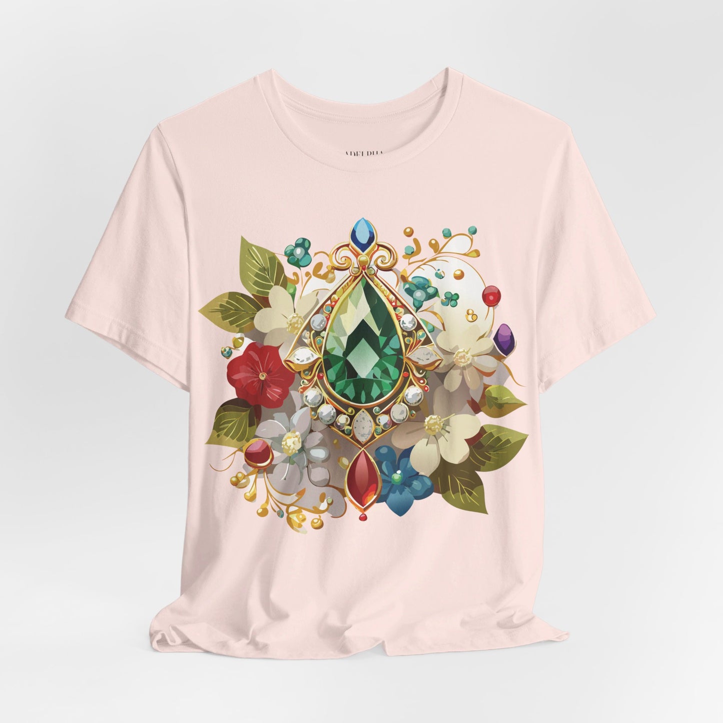 T-Shirt aus natürlicher Baumwolle – Queen Collection