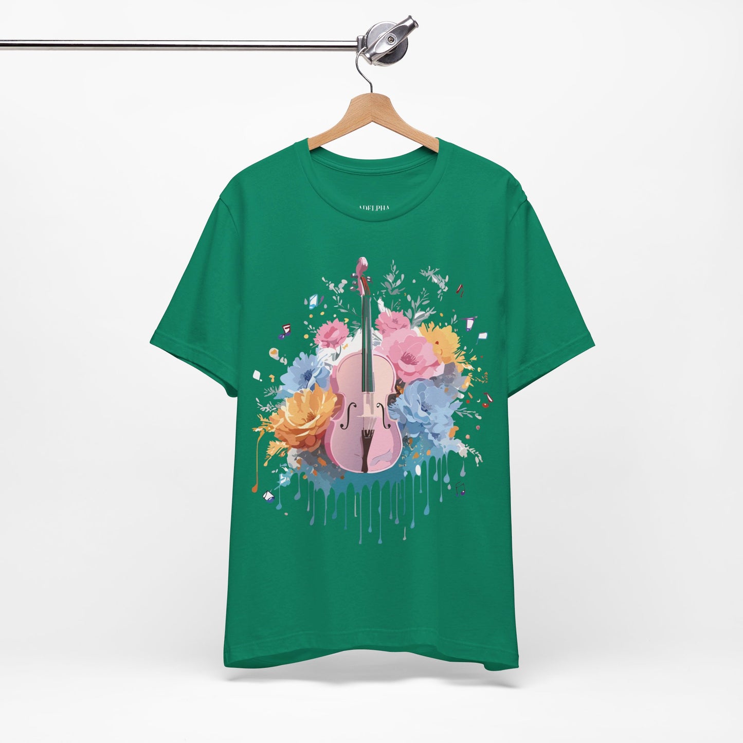 Natural Cotton Tee Shirt - Music Collection