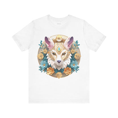 Natural Cotton Tee Shirt - Medallion Collection Printify
