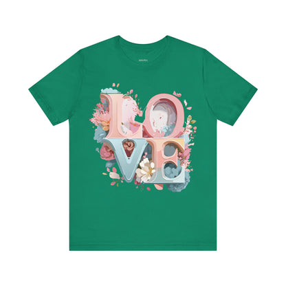 Natural Cotton Tee Shirt - Love Story Collection Printify