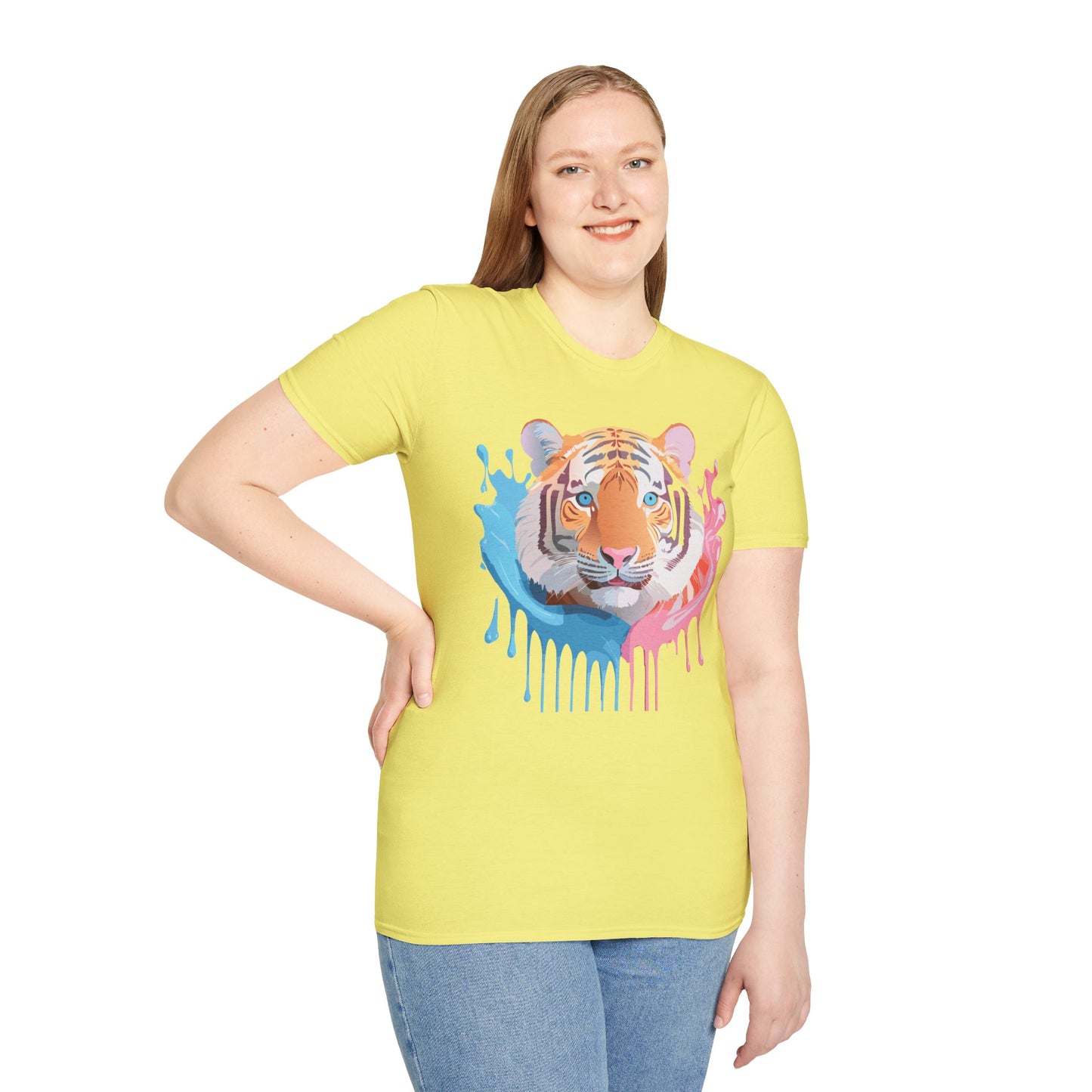 Tiger Shirt, Shirt with Tiger, Animal Tee, Shirt with Animals