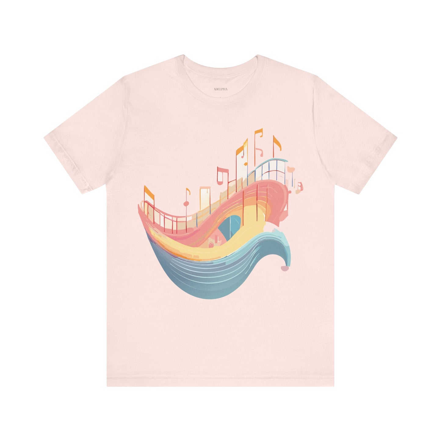 T-shirt en coton naturel - Collection Musique