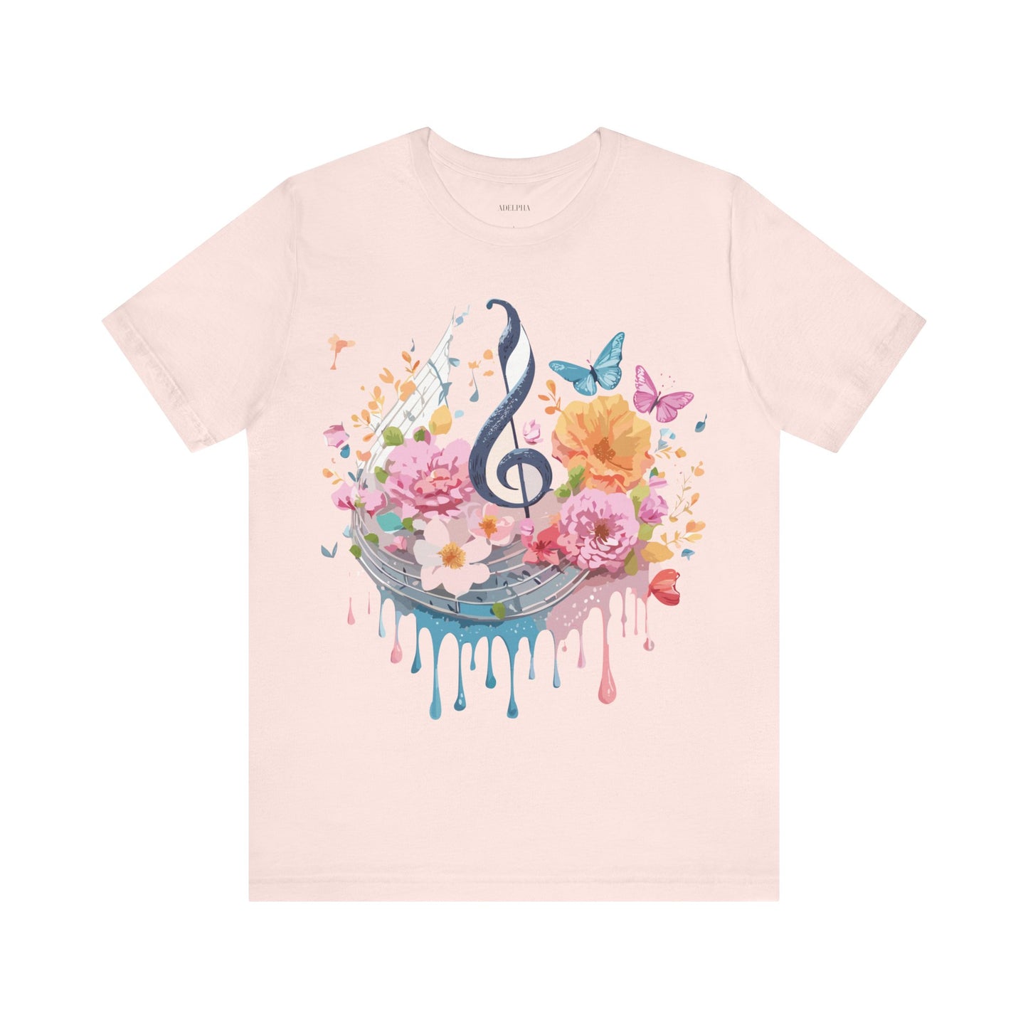 T-shirt en coton naturel - Collection Musique