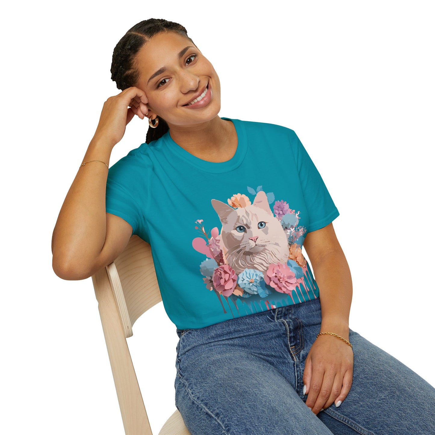 Cat Shirt, Shirt with Cat, Cats Tee, Kitten Tee