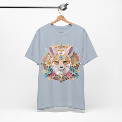 Natural Cotton Tee Shirt - Medallion Collection Printify