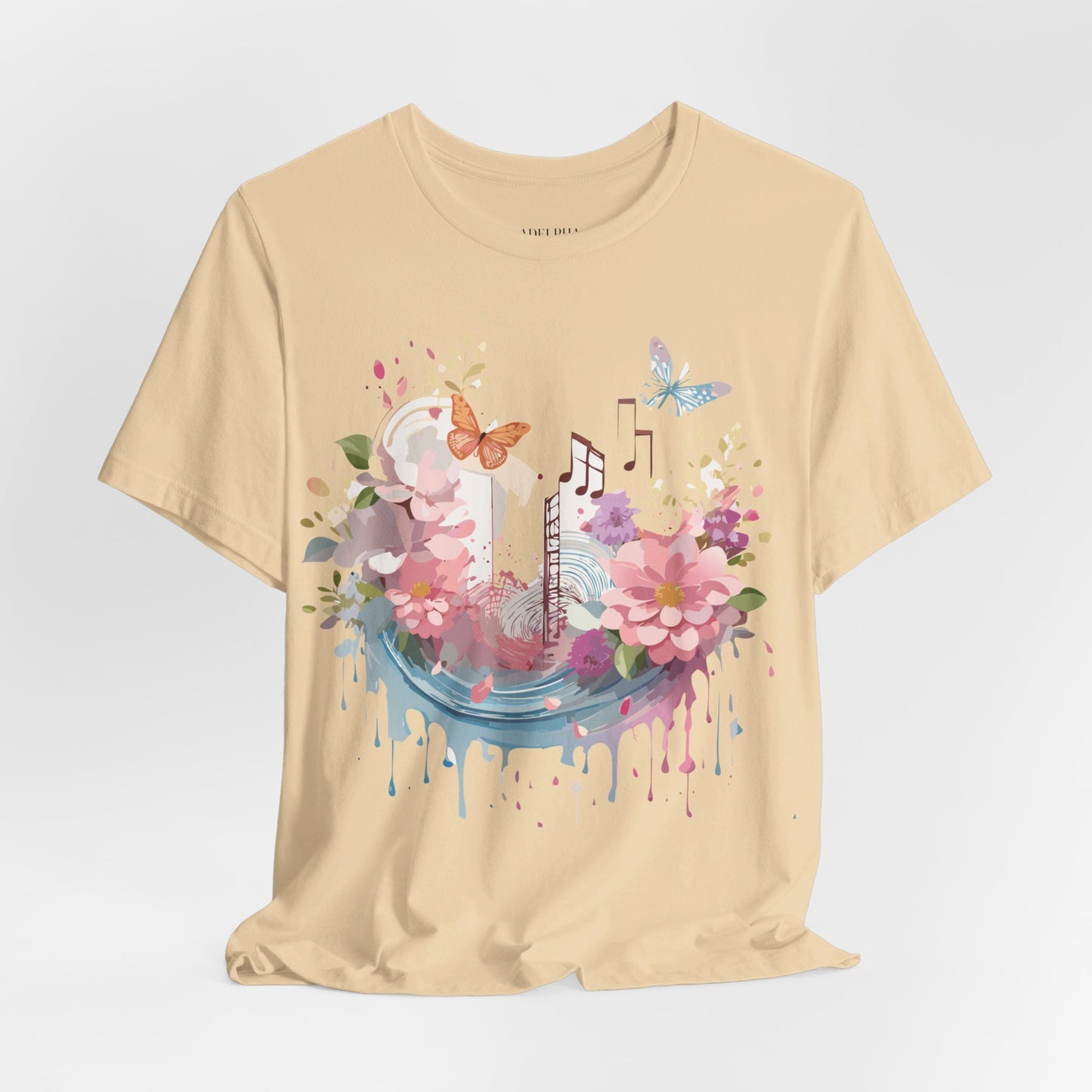 T-shirt en coton naturel - Collection Musique