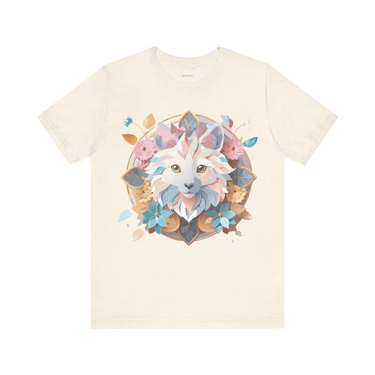 T-shirt en coton naturel - Collection Médaillon