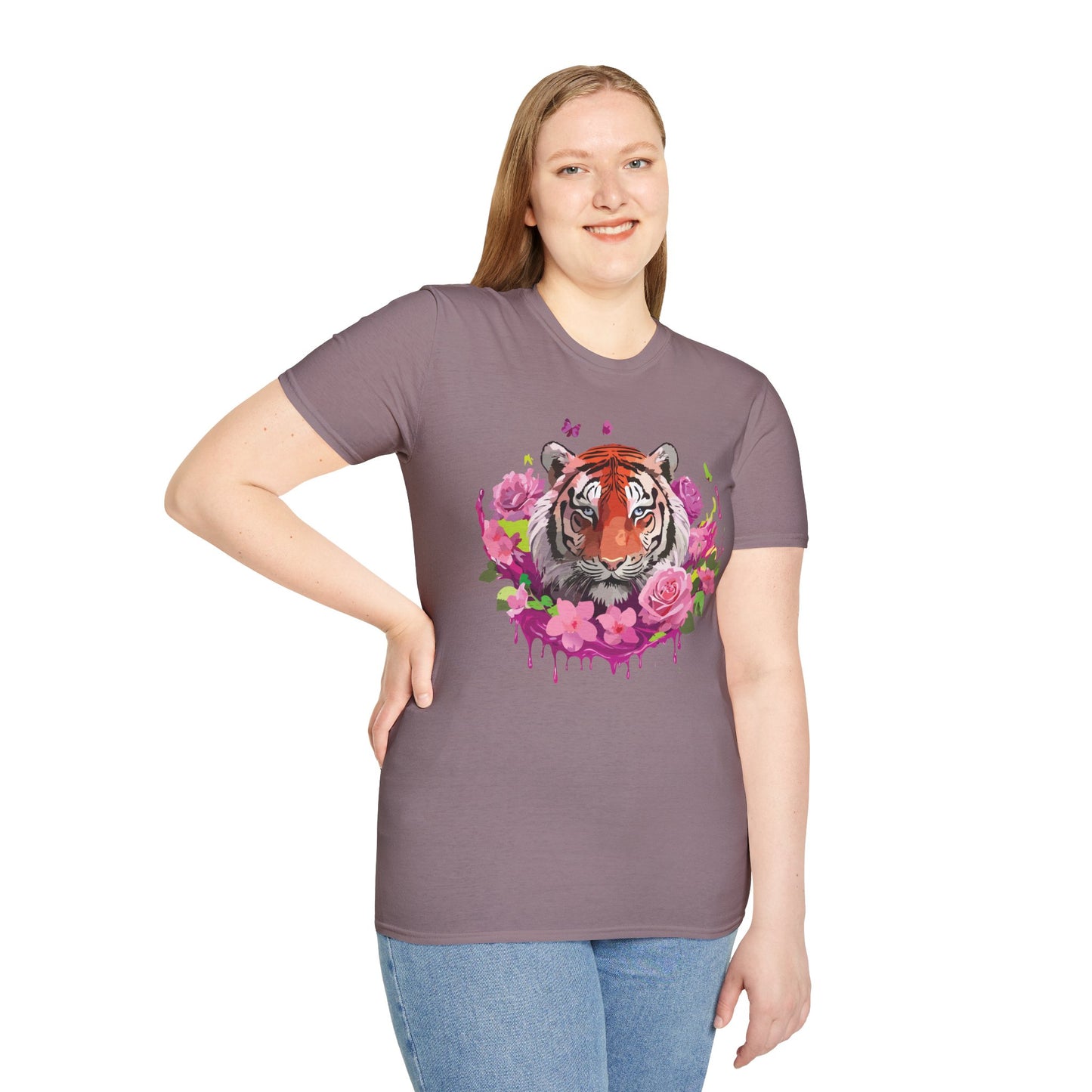Tiger Shirt, Shirt with Tiger, Animal Tee, Shirt with Animals