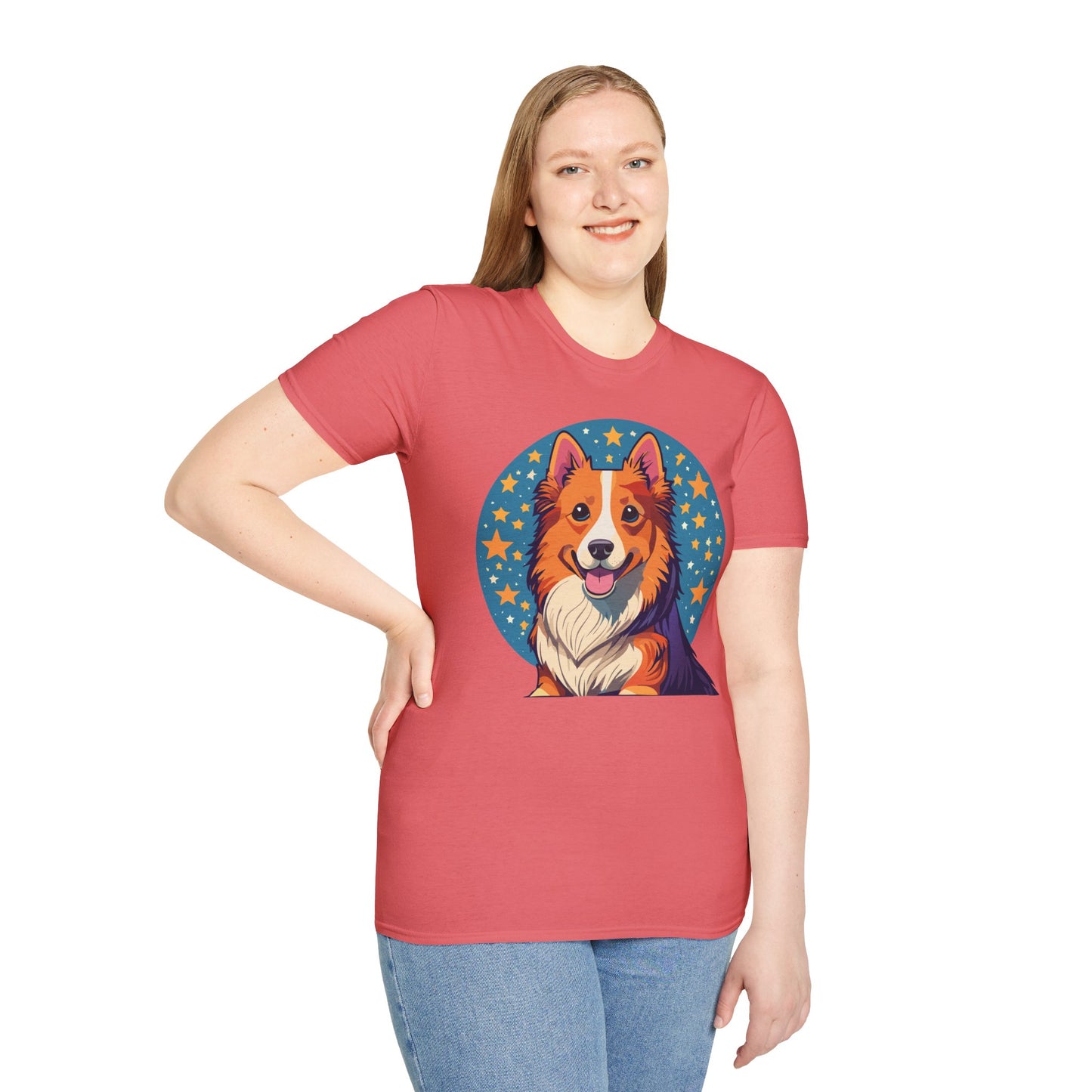 Dog Shirt, Shirt with Dog, Animal Tee, Shirt with Animals